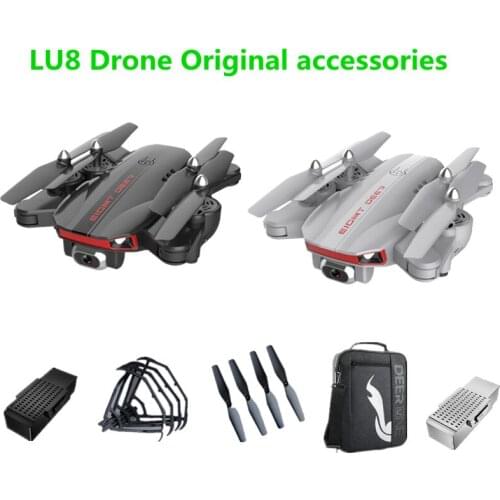 LU8 Drone Battery 7.4V 2200MAH Original Accessories Propeller Maple Leaf For LU8 GPS Drone Spare Parts Flight 25 Minut