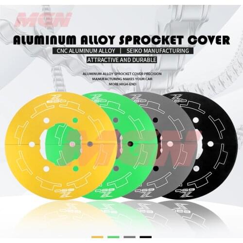 Motorcycle Accessories For Z 650 Z650 2017-2020 2018 2019 Rear Chain Guard Transmission Pulley Belt Sprocket Cover Aluminum