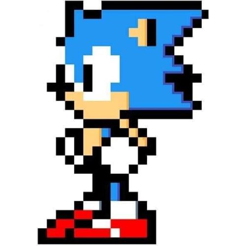 Arcade Game Soni Hedgehog Anime Car Sticker Decal Cover Scratches Waterproof Car Window Body Decorative Stickers Accessories