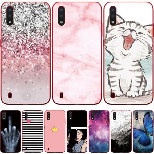 For Samsung A01 A51 A71 A81 A91 A20 A30 A50 A70 Case Silicone TPU Cover Protective Soft Phone Case For Samsung Galaxy A51 Coque