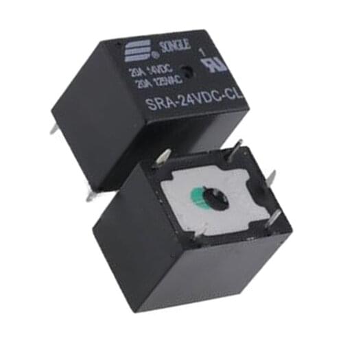 HOT NEW 24V relay SRA-24V-CL SRA 24V CL SRA24VCL DC24V 24VDC 24V 20A 5PIN