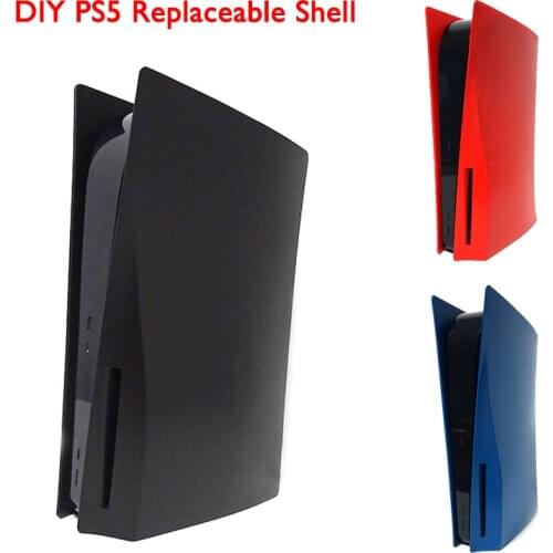 PS5 DIY Change Color Shell Game Console Replaceable Skin Panel Wear-resistant Refit Housing Cover For PlayStation 5 Accessories