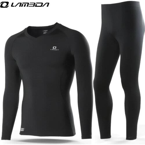 LAMEDA Sport Thermal Underwear Cycling Base Layer Outdoor Keep Warm Winter Long Sleeve Clothing