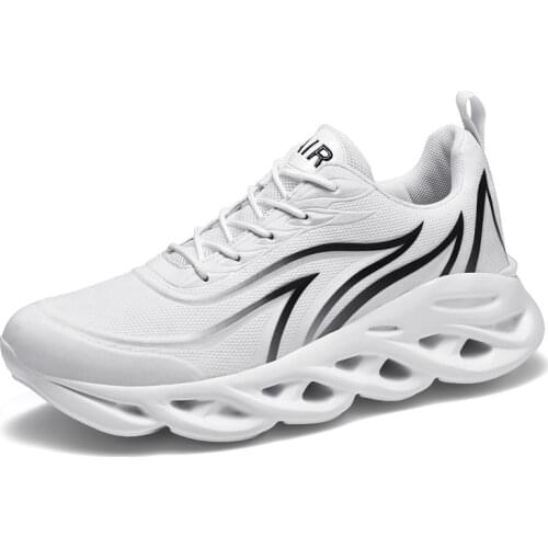 2020 New Summer Fashion Men Shoes Rubber Sneakers Running Shoes Sports Breathable Lace-up Zapatos De Hombre big size 48 Zapatos