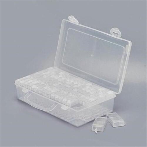 Plastic and Transparent Box for Tools - 5D Diamond Embroidery / Diamond Painting Kit DIY Diamond Painting Tools Accessories