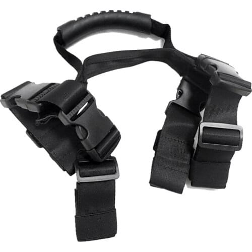 Motorcycle Aluminum Alloy Side Box Strap Portable Webbing Top Strap and Side Box Strap