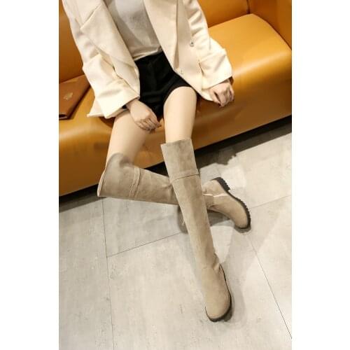 Womens winter warm comfortable boots womens party shoes womens fashion high heels lace up boots womens shoes