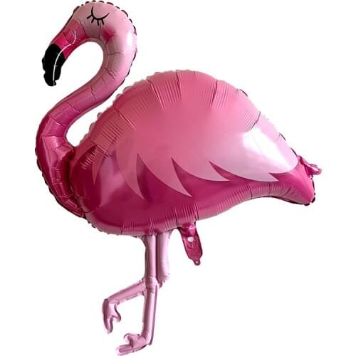 1pc Large Pink Flamingo Balloons Bird Animal Foil Birthday Wedding Summer Party Decor Helium Inflatable Balls Child Gifts Toys