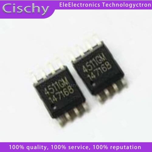 10PCS AP4511GM 4511GM SOP-8
