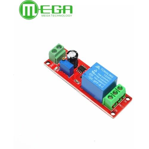 10pcs/lot 12V Delay Timer Monostable Switch Relay Module NE555 Car Oscillator