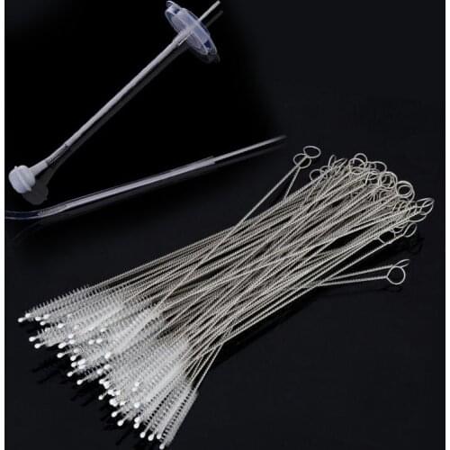 Bottle Straw brush Household Cleaning Brush Drink Straws Glass Tube Bristle Straw Washing Cleaner Bathroom Kitchen supplies