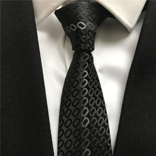 2021 Mens Ties Jacquard Woven Neck Tie Personality Geometric Skinny Neckties for Men