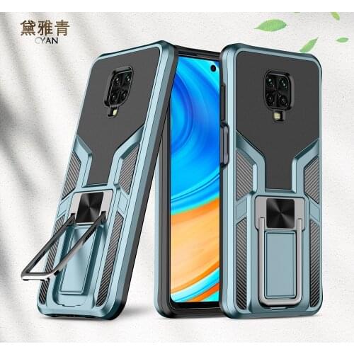 For Xiaomi Redmi Note 9 Pro Max Case Hard With Stand magnet Armor shockproof protect Back Cover Case For Xiaomi Redmi Note 9S 9T