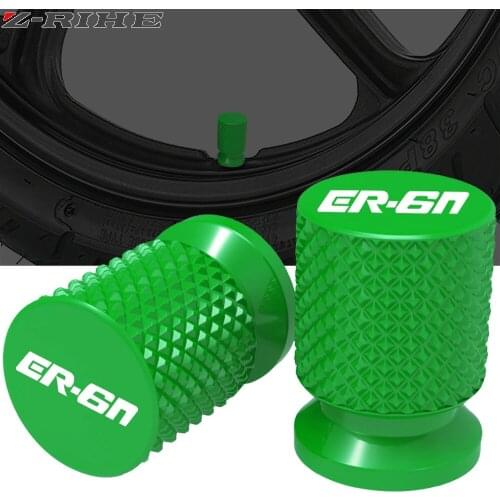 For KAWASAKI ER6N ER-6N 2005 2006 2007 2008 NINJA 650R Motorcycle Tire Valve Air Port Stem Cover Cap Plug Aluminum Accessories