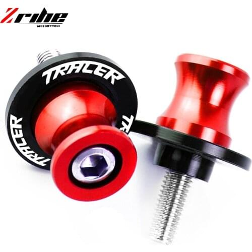 For YAMAHA TRACER 6MM Motorcycle Accessories Swingarm Spools slider stand screws For YAMAHA TRACER 900GT tracer 900 GT 2018 2019