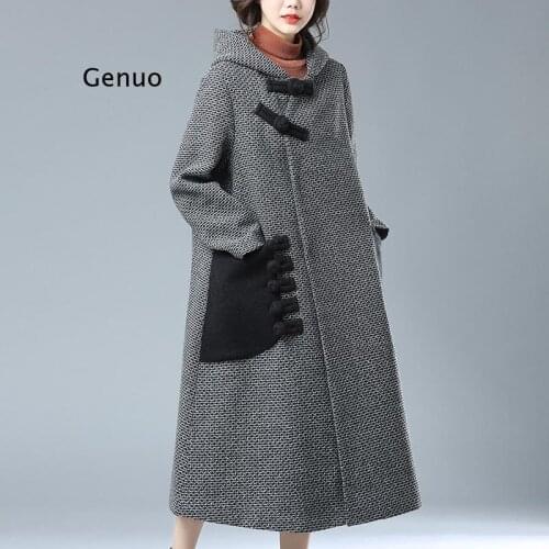 Женские пальто с капюшоном Genuo China At AliExpress