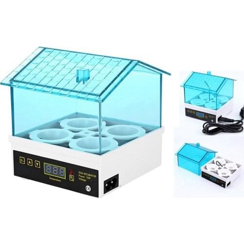 HOT-Digital Temperature Small Brooder Hatchery Egg Incubator Hatcher For Chicken Duck Bird Pigeon