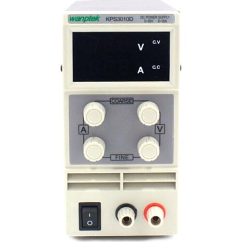 KPS3010D Adjustable High precision double LED display switch DC Power Supply protection function 30V10A 110V-230V 0.1V/0.01A