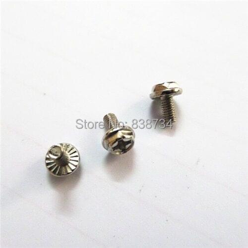 500pcs m3*5 steel with nickel coated Computer PC Case Hard Drive Motherboard Mounting Screws