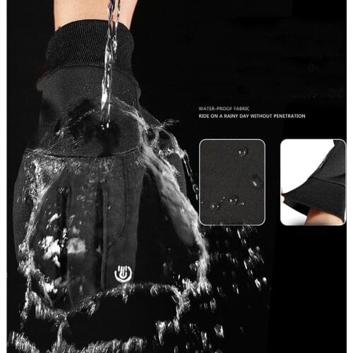 1 PC Warm-Keeping Gloves Warm Winter Gloves Motorcycle Scooter Gloves Sports Waterproof Toccare Schermo nylon comfortable Glove