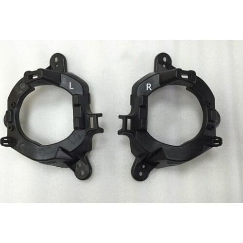 RQXR Front bumper light Front fog lamp cover frame+bracket for Toyota land cruiser LC200 4000 4600 5700 2016-2020