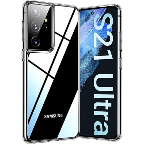 Transparent Case For Samsung Galaxy S21 Ultra HD Clear Ultra Thin Protective Phone Case For Samsung Galaxy S21/S21 FE Coque