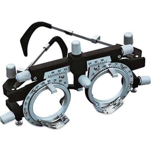 Ajustable Lens Eyeglasses Eyewear Metal Frame Optical Trial Lens PD 48-80MM Eyeglasses Accessories