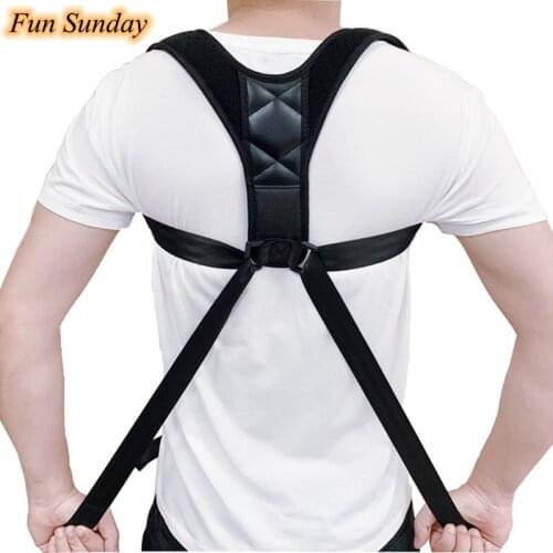 Back Support Belt Back Posture Corrector Shoulder Back Support Belt Lumbar Braces Belt Posture Correction 2020