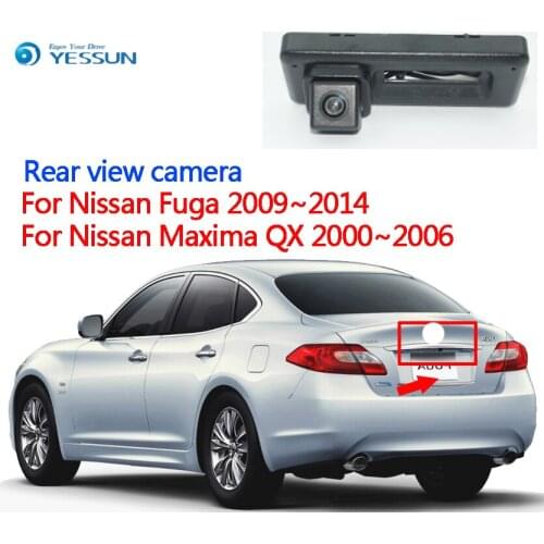 For Nissan Fuga 2009~2014 For Nissan Maxima QX 2000~ 2006 Car Rear View Back Up Reverse Parking Camera Night vision HD CCD