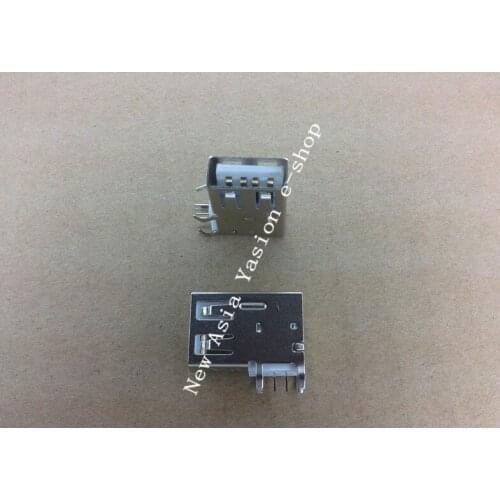 Free Shipping 100pcs USB A AF side-inserted long USB jack USB port USB side DIP socket Connector+Hot sale