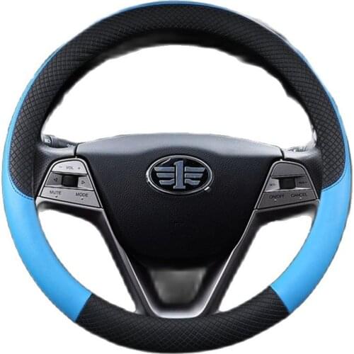 Car-styling Universal 15 Inch Car Steering Cover Anti-Slip Automotive Accessories black MK4 F20 PS4 K3 K4 K5