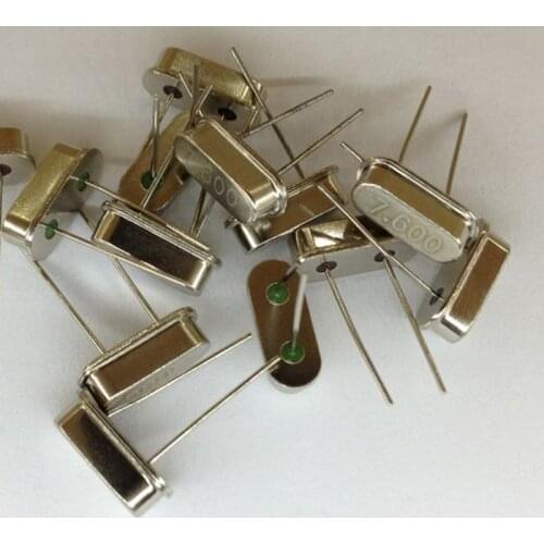 30pcs/lot 7.6MHz 7.600MHz HC-49S Quartz crystal resonator crystal