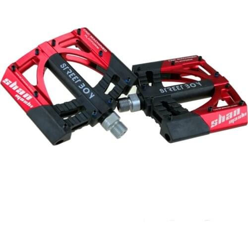 New Universal Sealed 3 Bearing Bicycle Flat Pedals CNC Ultralight Aluminum Pedals For MTB Road Cycling 8 color optional