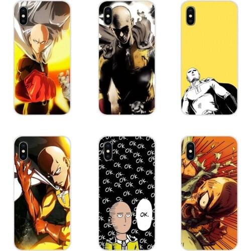 ONE PUNCH MAN Saitama For HTC One U11 U12 X9 M7 M8 A9 M9 M10 E9 Plus Desire 630 530 626 628 816 820 830 Mobile Phone Shell Cases