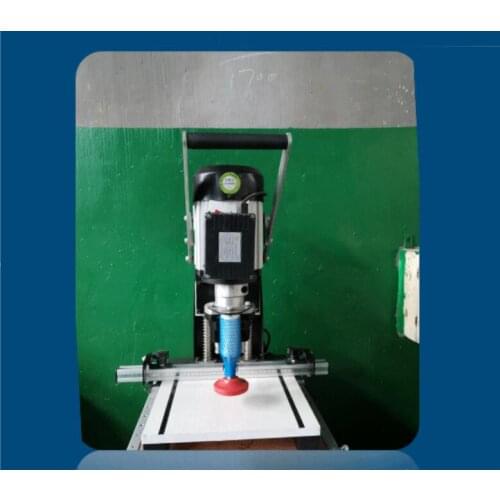 220V/1.1KW Portable Hinge Drill Equipment Whole House Plate Type Furniture Cupboard Carpentry Wooden Door Drilling Machine Tools