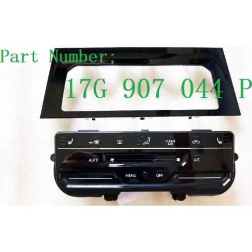 LCD touch screen automatic air conditioning panel Automatic AC conditioning switch for V W Golf 7 Golf 7.5