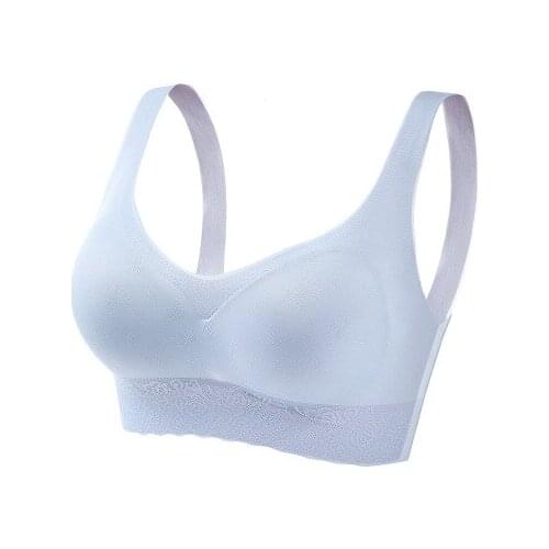 Girls Blended Bra Fitnees Brassiere Training Sports Bra Teenage Kids Soft Seamless Cotton Breathable Sport Bralette Underwear