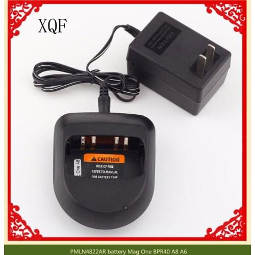 XQF Rapid Adapter Charger for MOTOROLA PMLN4822AR battery Mag One BPR40 A8 A6 Radio