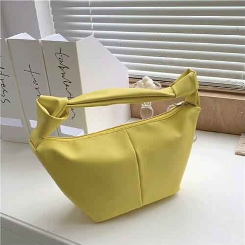 Korean style women handbags Soft PU Leather Female Shoulder Bag Small ladies Hand Bag 2021 new Design wristlet hobs bags purple