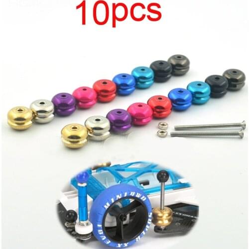 10PCS 94843/15401 Tintin Small/Big Damper Shock Absorber Up and Down Fission Anti-jump Parts Tamiya Mini 4WD Car DIY Acc