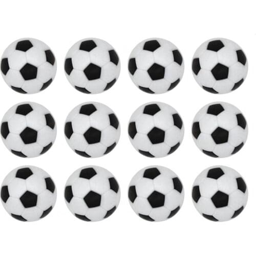 10PCS 31/32mm Resin Environmental Football Black and WhiteTable Football Table Football Machine Plastic Accessories