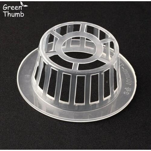 30pcs Diameter 75mm Hydroponics Net Pot Aquaponics Cup Aeroponics Mesh Net Pot Soiless Grow Basket Veg Plant Herb Raising Pot