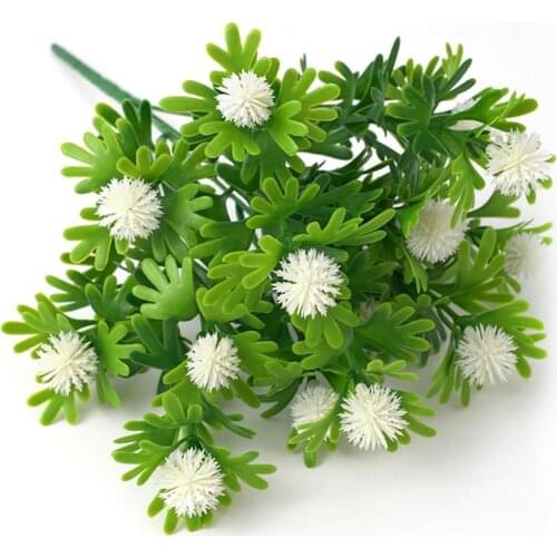 32cm Artificial Plant Branch Plastic Creative Artificial Plant Stem Faux Plant Branch Wedding Holiday Greenery Decor