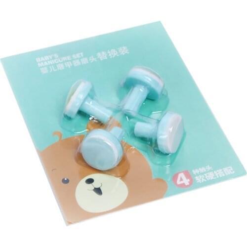 Baby Nail Trimmer accessories Replace head 4 pcs Baby Nail Trimmer Grinding Heads