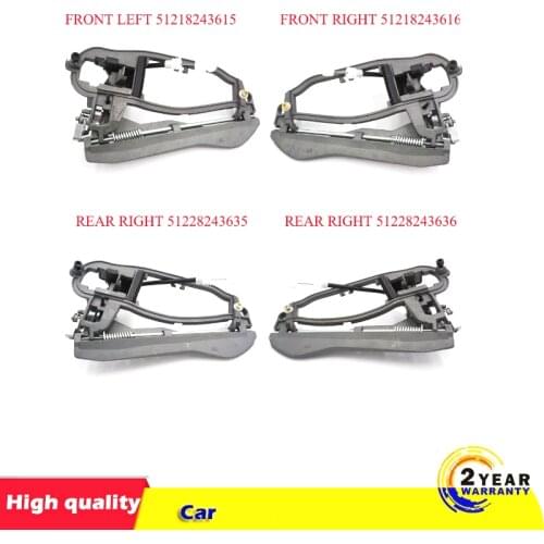 51218243615 51218243616 51228243 Front Rear Left Right Door Handle Carrier For BMW X5 E53 Driver Passener 4.4L 4.8L 3.0L