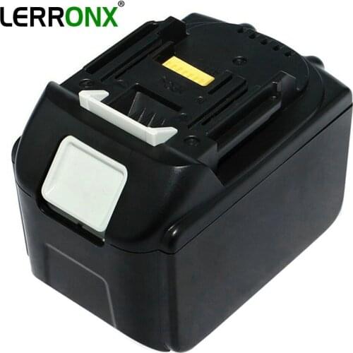 LERRONX NEW 18V 5000mAh Lithium ion Power tools Rechargeable battery replacement For Makita BL1815 BL1850 LXT400 BL1840 BL1830