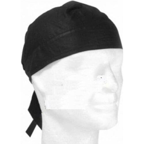 Bandana airsoft black defcon 5 with band anti sweat