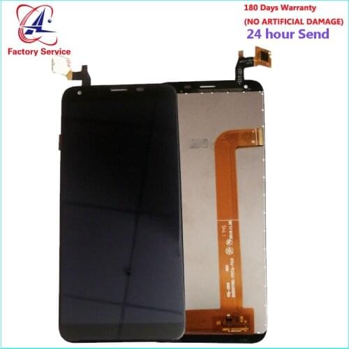 For 100% Original Oukitel K5 LCD Display+Touch Screen Panel Digital Replacement Parts Assembly 5.7 inch +Adhesive Android 7.0