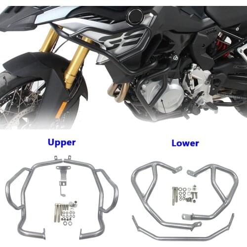 For BMW F750GS F850GS F 750 850 GS 2018 2019 Motorcycle Engine Guard Crash Tank Bar Bumper Upper Lower Fairing Frame Protector