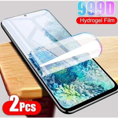 Hydrogel Film For Samsung Galaxy Note 20 Ultra 5G S20 PLus FE A50 A51 A70 A71 A20 A30 A40 Screen Protector A20E Not Glass